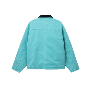 Veste de travail en toile vintage pour homme, style streetwear, en coton biologique, pour l'hiver, décontractée, avec fermeture éclair, type charpentier, Detroit, mécanicien, camionneur - Product Image 5