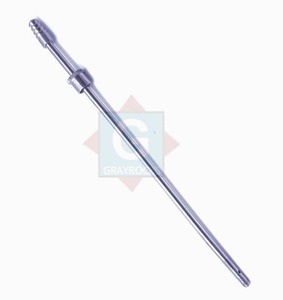 Tube d'aspiration Poole de qualité supérieure, tube d'aspiration Frazier en acier inoxydable, instrument médical chirurgical - Product Image 3