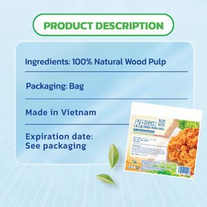 ผ้าทำความสะอาดไมโครไฟเบอร์เยื่อไม้ Krclean แบบใช้ซ้ำได้ เป็นมิตรกับสิ่งแวดล้อม ซึมซับดีเยี่ยม สำหรับใช้ในครัว - Product Image 3