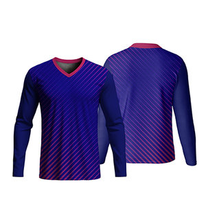 Camiseta Deportiva de Manga Larga para Equipo Atlético, Ropa Deportiva Ligera - Product Image 1