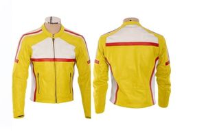 เสื้อแจ็คเก็ตมอเตอร์ไซค์หนังสำหรับแข่งรถ Dcati Classic - Product Image 2