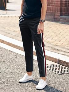 Pantalones de Vestir para Hombre, Corte Clásico, Elegantes y Cómodos, Mezcla de Algodón, Ideales para la Oficina y Looks Casuales - Product Image 5