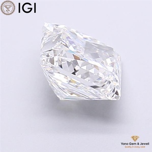 Diamant CVD de laboratoire certifié IGI, coupe princesse magnifique, 2,00 carats, couleur D, clarté VVS1, pour usage en joaillerie - Product Image 3