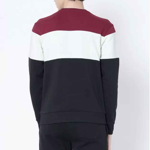 Popular Design Customized Crew Neck <b>Pullover</b> Sweatshirt Regular Fit Casual Knitted 100%Cotton Solid Color Autumn Men - Product Image 2