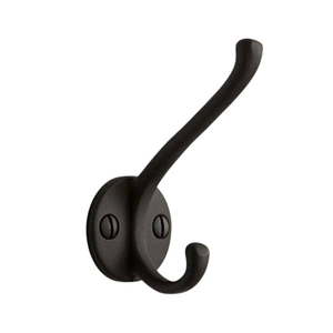 Elegante Gancho Doble de Metal con Acabado Cepillado, Solución de Colgado Resistente y Duradera - Product Image 5