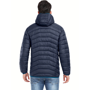 Veste matelassée brillante de haute qualité pour homme, légère, unie, avec fermeture éclair, personnalisable avec logo, idéale pour l'hiver – Nouvelle collection en promotion - Product Image 4