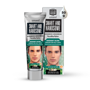 Crème Visage Homme Contrôle Sébum Smart & Handsome 50g – Hydratant Éclaircissant Effet Bonne Mine pour Peaux Grasses – Achetez Directement du Fabricant - Product Image 1
