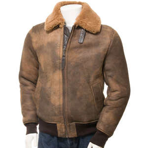 Veste en cuir véritable et toile personnalisable pour homme, style streetwear hivernal, imperméable, respirante, en tissu léger, qualité supérieure - Product Image 3