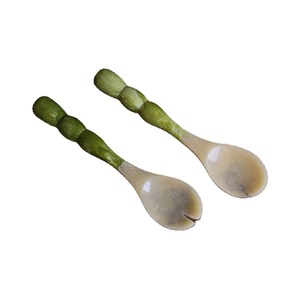 resin kitchen spoon resin utensil handmade resin spoon artisanal resin spoon ecofriendly resin spoon sustainable resin spoon - Product Image 3