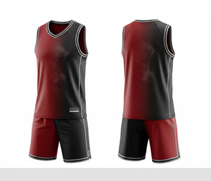 Full Sublimation Basketball Kit Lightweight Quick Dry Breathable <b>Polyester</b> Jersey And <b>Shorts</b> Team Sportswear For Men Women - Product Image 1