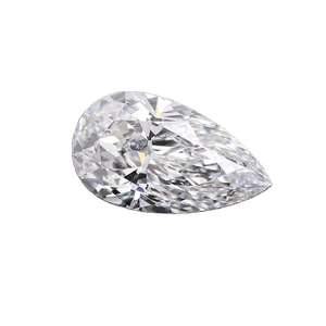 Diamants en vrac certifiés IGI, taille poire, 1ct, 1.5ct, 2.0ct, 3.0ct, 4.0ct, 5.0ct, diamant cultivé en laboratoire HPHT CVD - Product Image 1