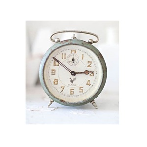 Modern Black Coated Metal <b>Desk</b>/Table <b>Clock</b> with Calendar and Snooze Function for Home and Office Antique Vintage <b>Desk</b> Table - Product Image 4
