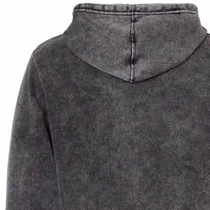 Vente en gros de sweats à capuche vintage délavés, qualité supérieure, effet délavé à l'acide, coton lourd, coupe oversize pour hommes, logo personnalisé - Product Image 6