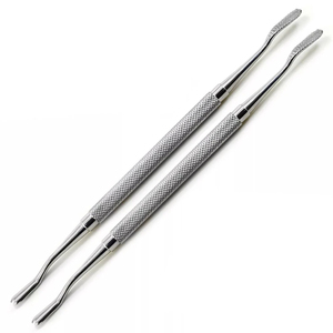Lima dental de doble punta con dientes cruzados, instrumento quirúrgico de acero inoxidable con acabado pulido - Product Image 6