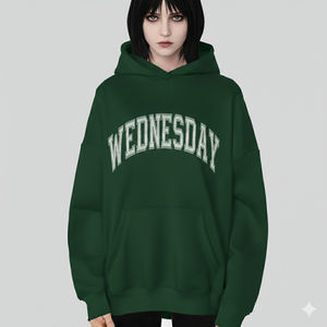 Hoodie surdimensionné personnalisé de haute qualité 100% coton à manches longues pour femmes, épaules tombantes, utilisation hivernale, design OEM - Product Image 4