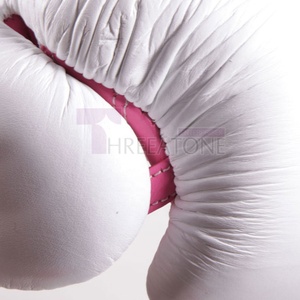Gants de boxe en cuir, maille respirante, ventilation améliorée, évacuation de l'humidité, design léger, gants d'entraînement durables pour - Product Image 2