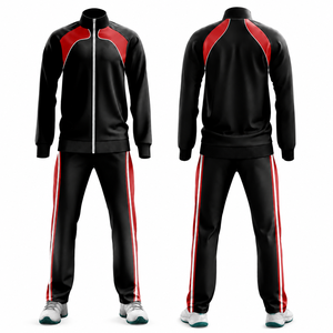 Performance Training Sport Tracksuit <b>Custom</b> OEM Logo Sublimation Manufacturing Breathable Fabric Team Wear For Men Athletes Plus - Product Image 1