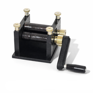 Mini Bending Machine Small Rolling Tool | Manual Sheet <b>Metal</b> Roller Bender | <b>Bench</b> Mount Forming Tool for DIY | Workshop Use - Product Image 1