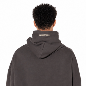 Sweat à capuche lourd personnalisé pour homme, coupe ample avec poche frontale, fournisseur de production de vêtements OEM - Product Image 4