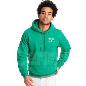 Venta al por mayor de sudaderas personalizadas de moda para hombre Casual impermeable Sudadera con capucha con tejido de punto liso Sudadera con capucha - Product Image 4