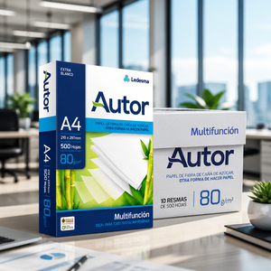 กระดาษถ่ายเอกสารสีขาว Autor A4 80 แกรม สำหรับตลาดอาร์เจนตินา - Product Image 2