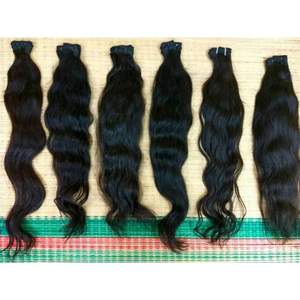 ผมแท้เวียดนามแบบเป็นมัด  จัดเรียงเกล็ดผม  ตรงธรรมชาติ  แบบ Double Drawn เกรด 12A สีดำธรรมชาติ เนื้อนุ่ม - Product Image 4