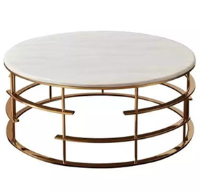 Coffee <b>Table</b> Home Living Room <b>Small</b> Apartment Luxury Modern High-end Round Coffee <b>Table</b> - Product Image 3