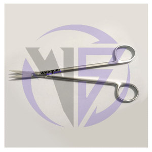 Brand New <b>Stainless</b> <b>Steel</b> Wise Dental Kelly Surgical Scissors 6¼ Inch Angled Head Instrument Surgical Grade Wenquar Tools - Product Image 5