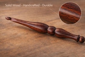 Wooden <b>Crochet</b> <b>Hook</b> Elegant Natural Wood Design With Comfortable Grip for Crafting Enthusiasts Worldwide - Product Image 4
