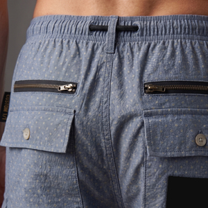 Pantalones cortos cargo de lona transpirables de secado rápido estilo vintage para hombre, para uso casual al aire libre. - Product Image 6