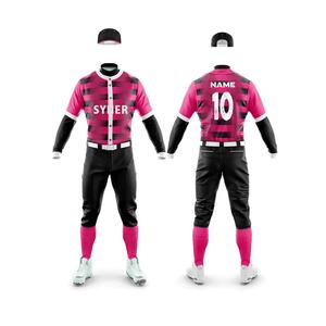 Nuevo Conjunto de Uniforme de Béisbol y Sóftbol Personalizado, Diseños Sublimados, Transpirable, de Secado Rápido, 100% Ropa Deportiva - Product Image 2