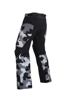 Pantalones Cargo con Estampado Geométrico para Hombre, Cintura Alta, Resistentes al Viento, Estilo Deportivo, Poliéster y Nailon de Peso Medio, Ropa de Invierno - Product Image 4