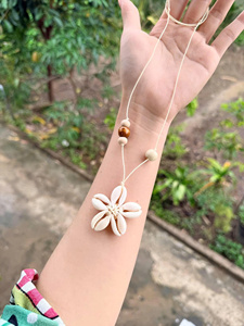 Handmade Seashell <b>Necklace</b> Natural Shell Pendant Bohemian Summer Beach Jewelry <b>Fashion</b> <b>Necklace</b> for Women - Product Image 4