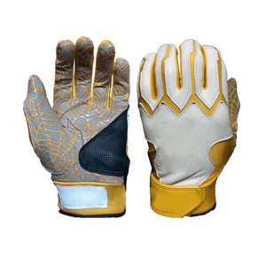 Guantes de Bateo de Béisbol de Cuero Genuino de Alta Calidad, Antideslizantes, Ligeros, Unisex para Jóvenes y Adultos - Product Image 1