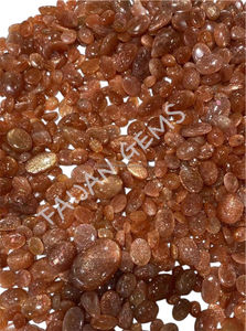 พลอยอัญมณีแอฟริกันธรรมชาติขัดหลังเบี้ยอัญมณีหลวมได้รับการรับรองว่าไม่มีการรักษาเครื่องประดับจี้ผสมทุกขนาด - Product Image 2