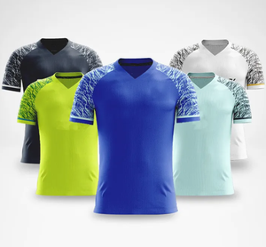 Vente en gros RAPID SPORTS 2025 Nouveau T-shirt personnalisé imprimé sur le devant pour hommes, respirant, séchage rapide, pour la gym, fitness, vêtements de sport surdimensionnés - Product Image 5