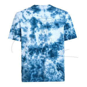 Camisetas Personalizadas con Logotipo Frontal y Diseño Tie-Dye para Hombre, Cuello Redondo, de Alta Calidad, Secado Rápido y Transpirables, de Algodón - Product Image 5