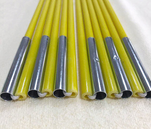 เสาเต็นท์พับได้, เสาไฟเบอร์กลาส, เสาเต็นท์ไฟเบอร์กลาสแบบยืดหยุ่น - Product Image 4