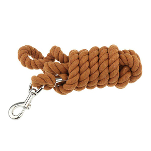 Cuerda de Adiestramiento para Caballos, Resistente, de Algodón Trenzado con Clip Seguro para Pasear, Montar, Gestión de Establos y Ejercicio Diario - Product Image 4