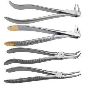 Prix de gros : Forceps d'extraction dentaire pour enfants, 7 pièces/ensemble / Instrument dentaire en acier inoxydable - Product Image 4
