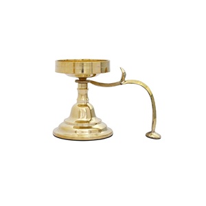 Traditional Brass Dhoop Deepam Handcrafted Brass <b>Incense</b> Burner Pooja Lamp for Home Temple Decor - Product Image 1