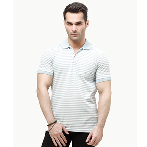 Camisetas Polo para Hombre al por Mayor, 100% Algodón, Diseño a Rayas, Ropa Deportiva para Golf, Camisetas Polo Personalizadas para Hombre - Product Image 4