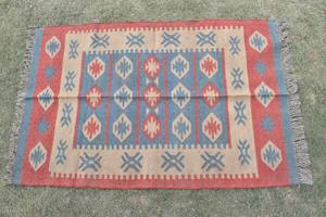 Tapis Kilim en Jute de Style Scandinave, Tissé à la Main, Fibres Naturelles, Réversible, pour Salon, Maison et Hôtellerie - Product Image 4