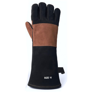 Gants de sécurité en cuir sur mesure, gants de mécanicien anti-chocs TPR, vêtements de travail antidérapants, gants de sécurité industriels à vendre - Product Image 1