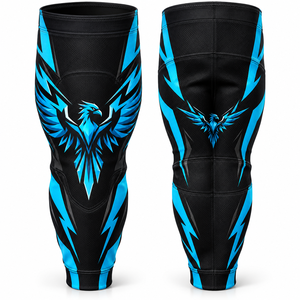 Game Day Ice Hockey Socks 100 % Polyester Match Uniform ODM Tournament Clothing League Equipment Sample Development Size Options - Product Image 1