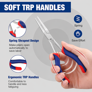 INTENSE SURGICAL INSTRUMENTS 3 Piece Stainless Steel Mini <b>Pliers</b> <b>Set</b> Precision Needle Nose Bent Nose Cutter for DIY Jewelry - Product Image 6