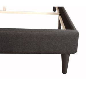 Letto Singolo in Legno Nero Moderno e Elegante per Spazi Contemporanei - Product Image 6