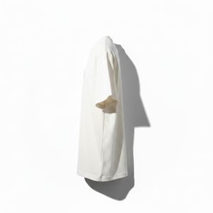 T-shirt surdimensionné personnalisé pour homme, streetwear, coton lourd 100 %, uni, épaules tombantes, grande taille - Product Image 4