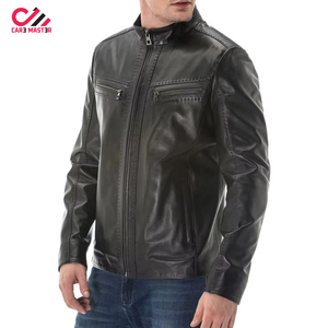 Men's Premium Quality Leather <b>Jacket</b> Fashionable <b>Sheepskin</b> Leather <b>Jacket</b> Winter Motorcycle Racing Leather <b>jacket</b> for men - Product Image 3