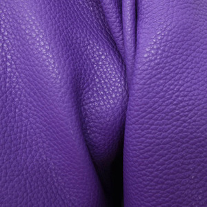 Premium Purple Pebble Grain Cowhide <b>Leather</b> Material for Crafting Purses Jackets Shoes Bookbinding and Upholstery DIY Art Crafts - Product Image 3